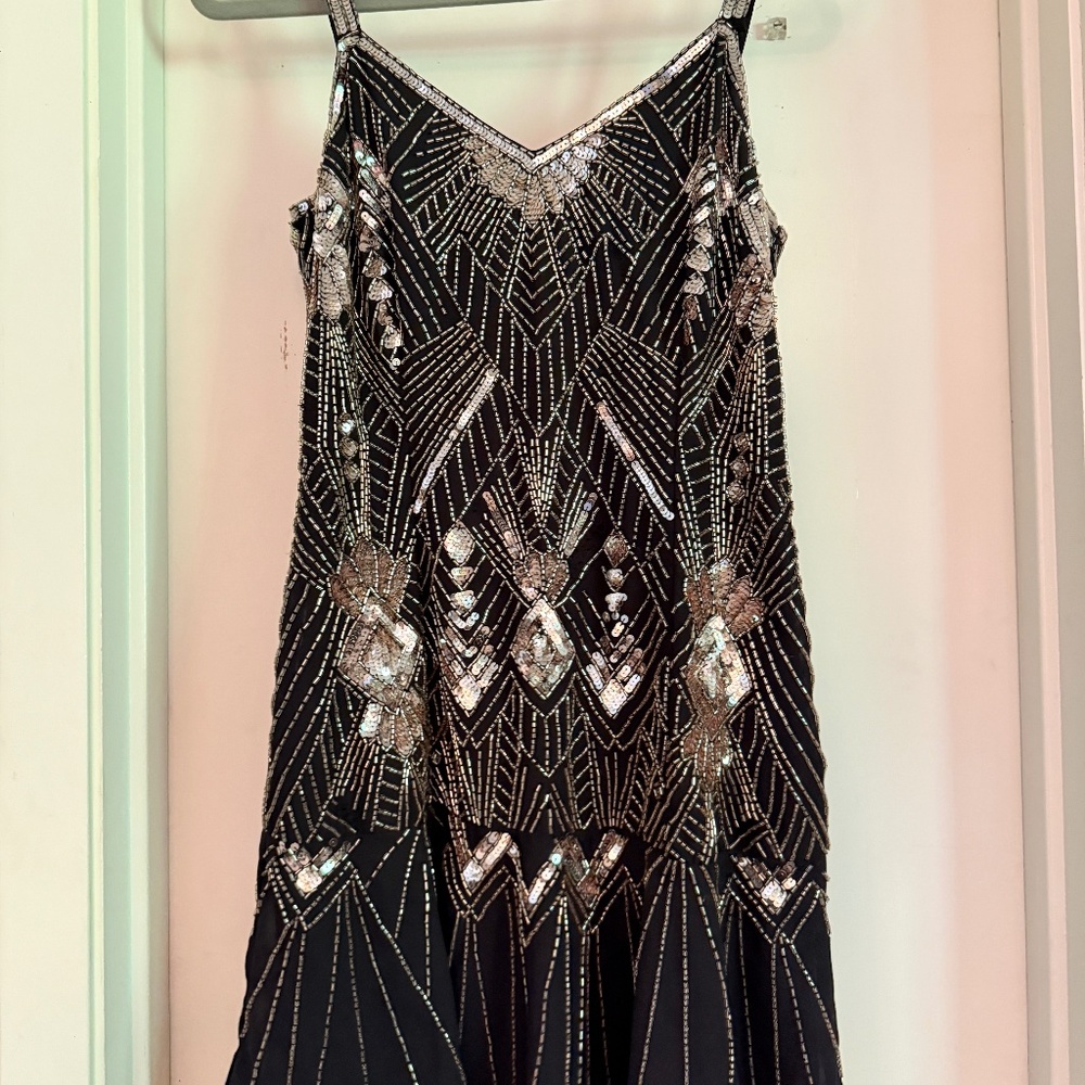 Parker sequin mini dress! Flapper esque